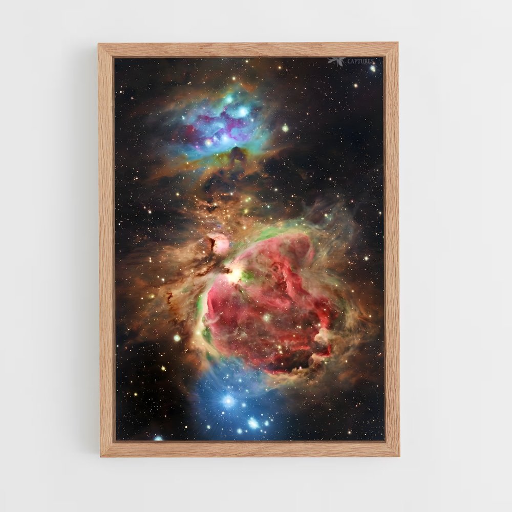 Poster Merveilles d'Orion – affiche Astronomie (vue 4)